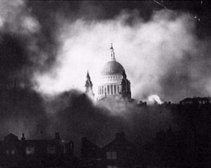 Just a few years after - the 1940/41 blitz...